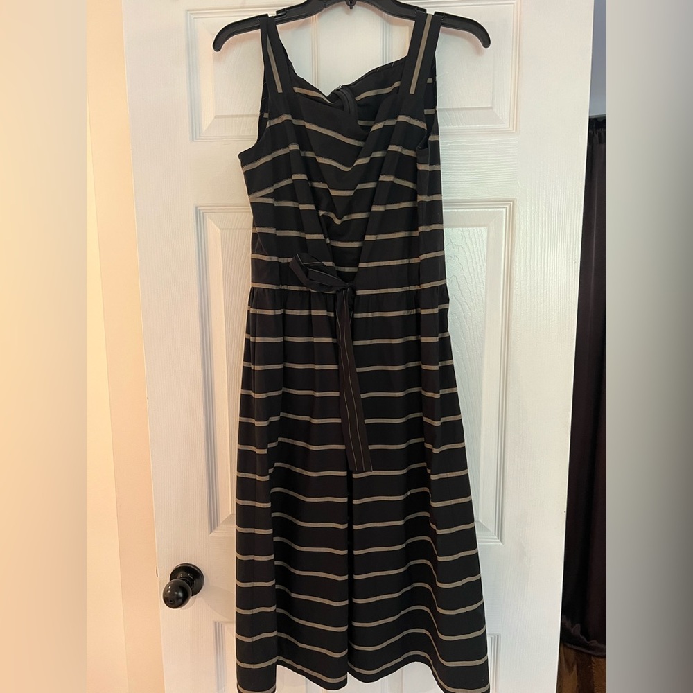 New w tags: Lafayette Black Multi Dress - Size 8
